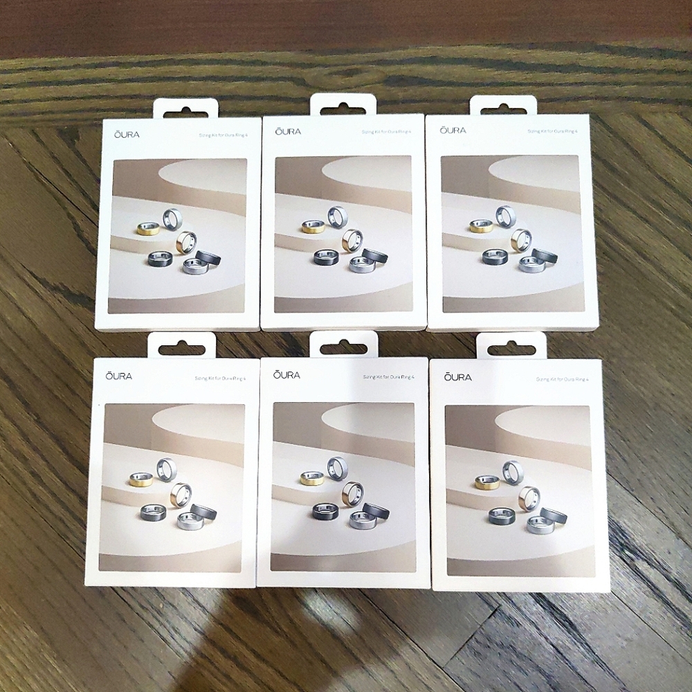 Oura Ring Sizing Kit Gen 4 (New/Sealed) 6 Packs
